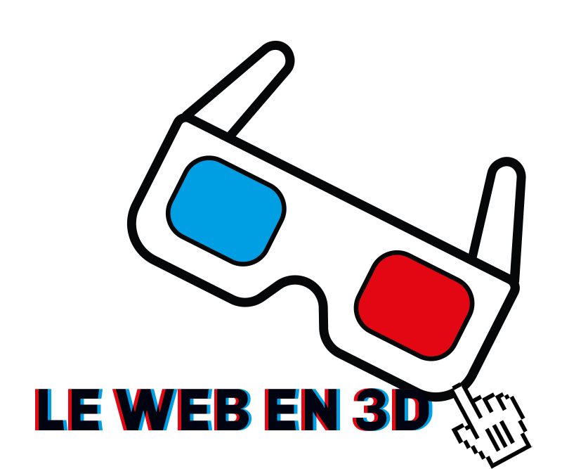 des lunettes 3D